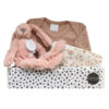 Cadeaubox Meisje Suze – kraamcadeau meisje met knuffel, romper en hydrofiele doek