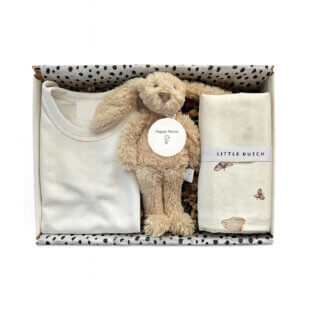 Kraamcadeau Ukkepuk – luxe verpakt babycadeau met naam
