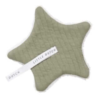 little dutch speendoekje pure olive