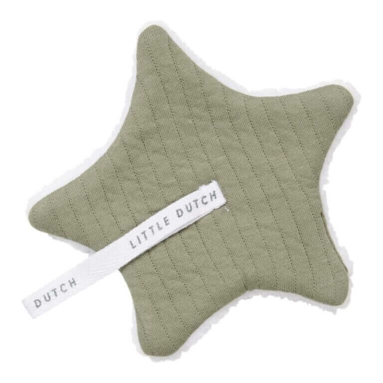 little dutch speendoekje pure olive