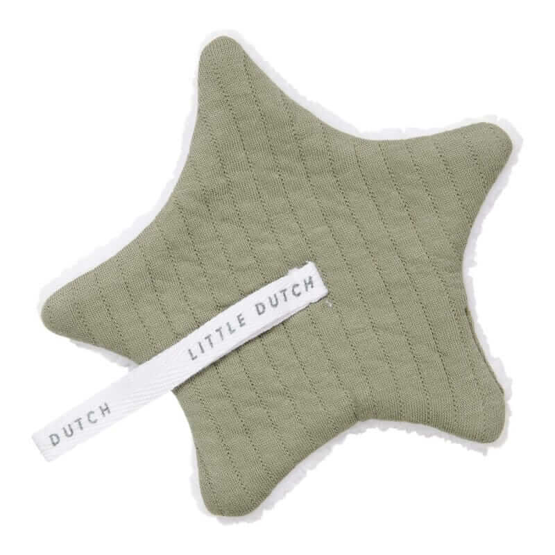 little dutch speendoekje pure olive