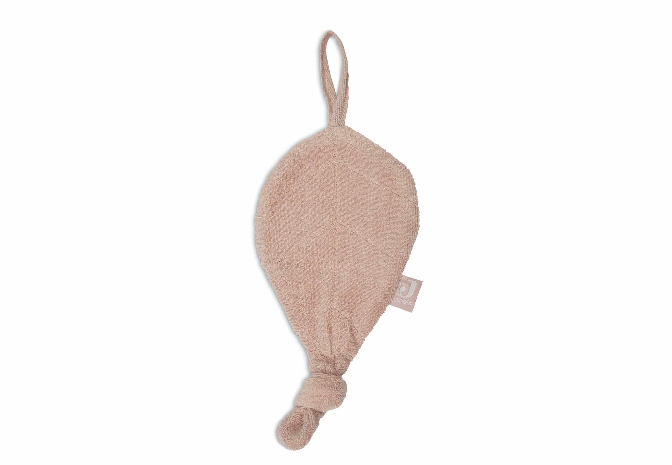 Speendoekje Leaf Pink – zacht bladvormig doekje voor baby’s
