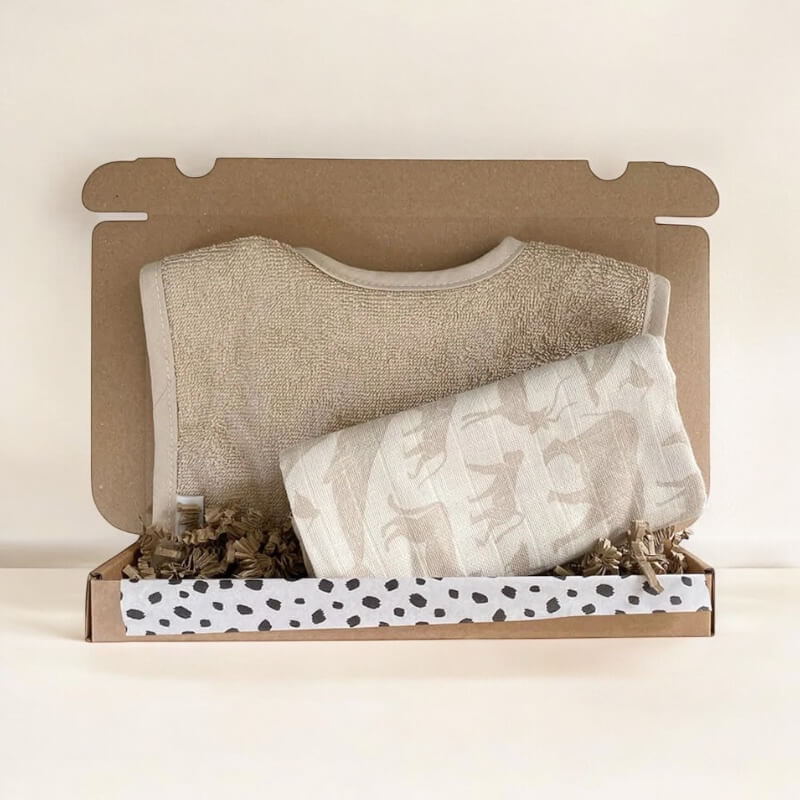 Cream Comfort Kraamcadeau Jongen Slab & Hydrofieldoek