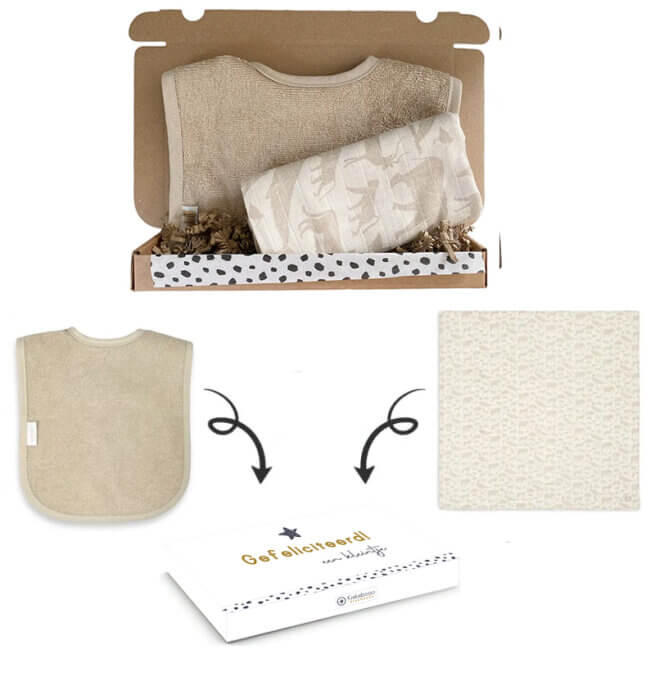 Cream Comfort Kraamcadeau Jongen Kiekebooo