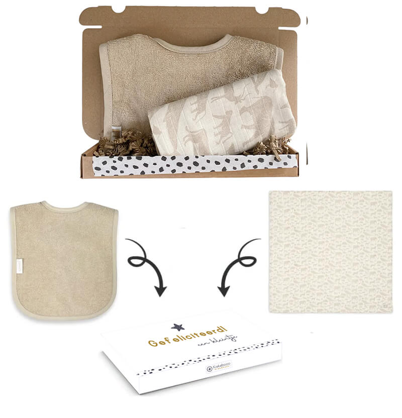 Cream Comfort Kraamcadeau Jongen Kiekebooo