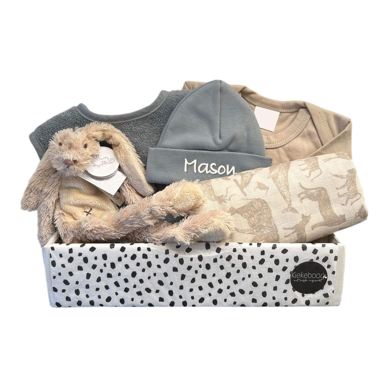 Grappige Babyshowerkaart voor Nieuwe Ouders - Gefeliciteerd met Jullie Babygeluk