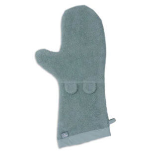 Badstof washand Sea Green – zacht verzorgingsitem in geboortecadeau meisje