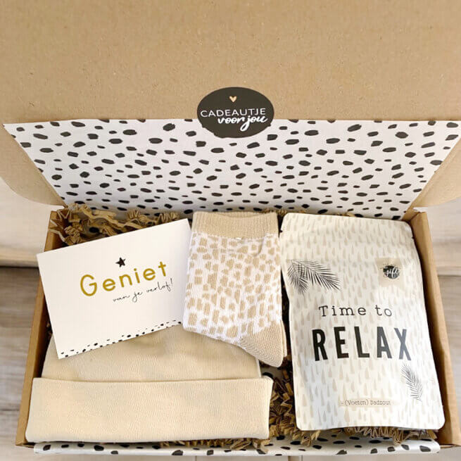 Relax & Glow Zwangerschapsverlof Pakket