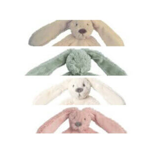 Happy Horse Flatstyle Rabbit Richie met naam – zacht knuffeldoekje 27 cm
