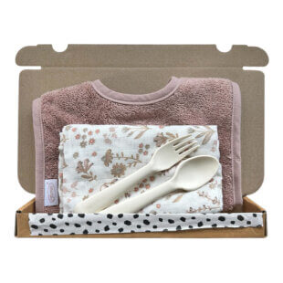 Brievenbuscadeau meisje Mushie en Jollein Roze