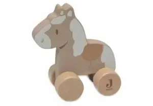 Jollein Nostalgic Ride Paard Op Wielen - Hout