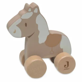Jollein Nostalgic Ride Paard Op Wielen - Hout