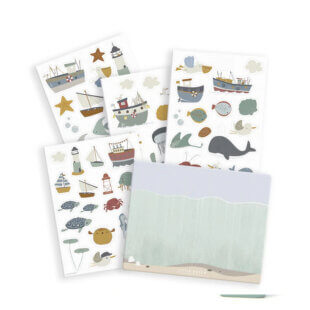 Raamstickers Sailors Bay