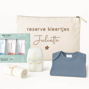 Kraamcadeau Zelf Samenstellen – Reserve Kleertjes Zakje