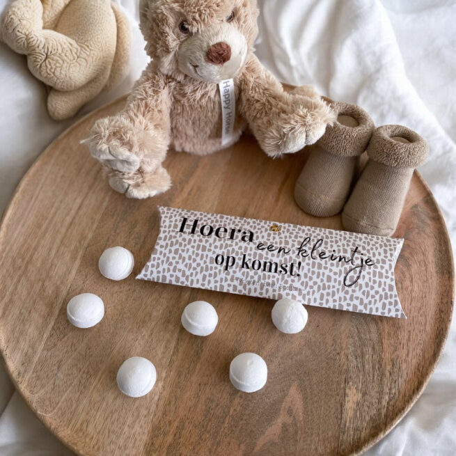 Bath Bombs – Hoera Een Kleintje Op Komst