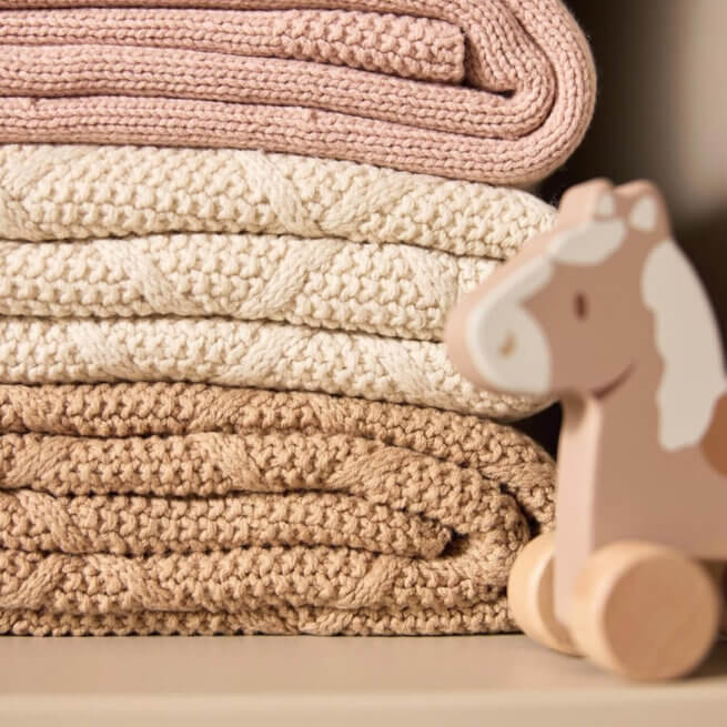 Jollein Nostalgic Ride Paard Op Wielen – Hout