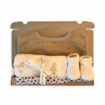 Brievenbus kraamcadeau neutraal – unisex babycadeau door de brievenbus in tijdloze kleuren