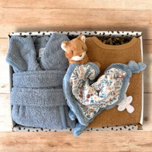 Verras de kersverse ouders met dit lieve Kraamcadeau Jongen – Forest Friends.