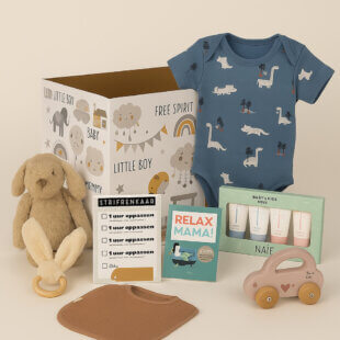 Kraamcadeau pakket 10 dagen voorbeeld Jongen