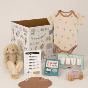 Kraamcadeau pakket 10 dagen voorbeeld meisje
