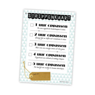 Oppas strippenkaart