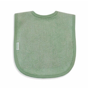 Slab Stone Green β praktisch slabbetje in kraamcadeau jongen Little Explorer