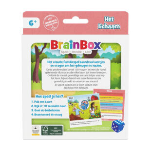 brainbox pocket het lichaam achterkant