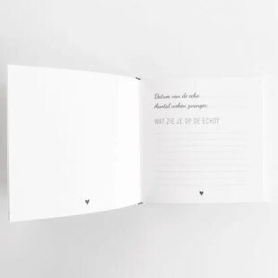 echoboekje in Brievenbuscadeau Zwangerschap – Echo Boekje & Babyset