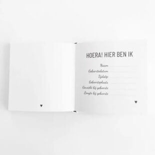 echoboekje in Brievenbuscadeau Zwangerschap – Echo Boekje & Babyset