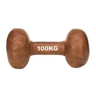 Pluche fitness dumbbell – sportieve knuffel voor baby jongen