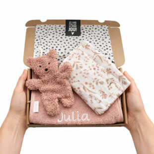 Brievenbus cadeau meisje belle met slab met naam