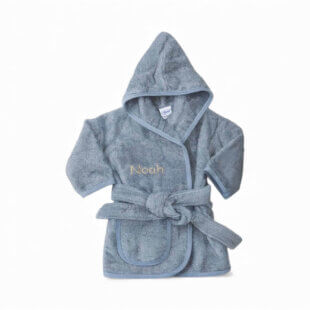 baby badjas met naam jongen