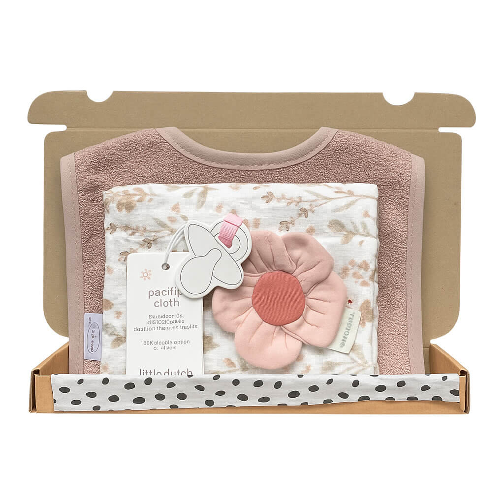 Kraamcadeau meisje – Brievenbus – Flower