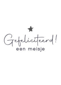 kraamcadeau meisje voor tweede of derde kindje