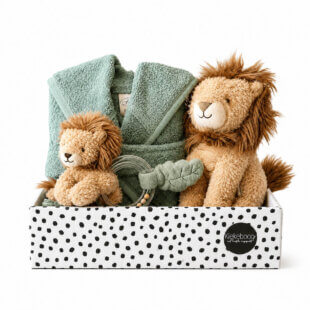 Kraamcadeau Little Dutch Safari Friends met naam