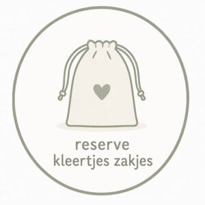 shop op thema reserver kleertjes zakjes